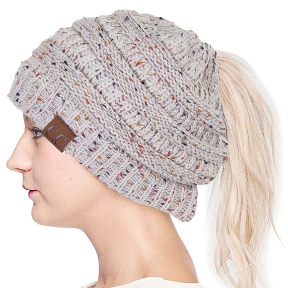 C.C 3pc Confetti Pony Beanie Gloves Scarves Set main image 6